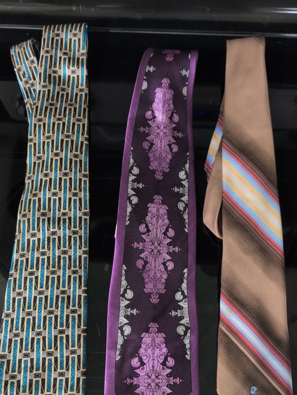 Set Of Three Vintage Ties.